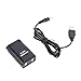 Produktbild HKFV 4800mAh Akku + USB Ladegerät Schwarz Kabel für Xbox 360 Wireless Controller 360 Griff Batterie Austauschbare Batterie Spielekonsole Wireless Controller (Black)