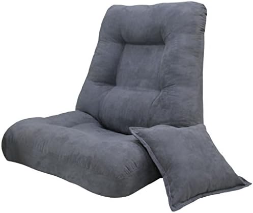 HCJLR FJXLZ® Beanbag, Cloth Dorm room Bed Beanbag Individual Comfortable Bedroom Collapsible Backrest Legless Bay window chair Foldable, removable Lazy bean bags Recliners (Color : #1)