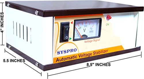 Syspro Refrigerator Max Voltage Stabilizer RS.899 (55.00% Off) - Amazon