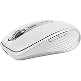 Logitech MX Anywhere 3S Sessiz Kompakt Kablosuz Mouse, 8.000 DPI Sens&ouml;r ile T&uuml;m Y&uuml;zeylerde Kullanım, MagSpeed Elektromanyetik
