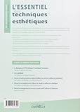 Image de L'essentiel des techniques esthétiques : soins du visage, soins du corps, épilation, manucurie, beauté des pieds, maquillage : CAP-bac pr