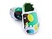 Femizee Baby Girls Boys Infant/Toddler Cartoon Elephant Soft Sole Prewalker Crib Shoes 0-12 Months Green