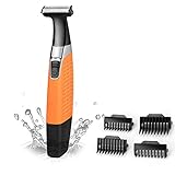 ➽【Multifunktionale Haarschneider】Trimmen, Rasieren, und Stylen jeder Haarlänge, Entwickelt für den Körper- und Gesichtsgebrauch,100% Wasserdichten für Nass- und Trockenanwendungen.
