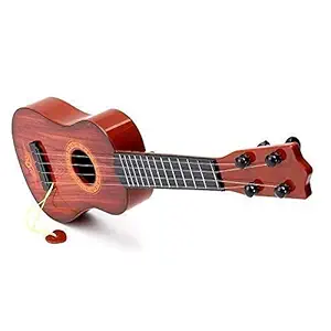 JP Mfg 4 String Acoustic Guitar Musical Instrument Educational Small Guitar for Beginners Kids Children