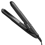 Nur 16,5 cm Länge Efalock 4025341507403 MicroFlat Mini Glätteisen, schwarz