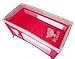 OLMITOS Folding Travel Cot Park pink