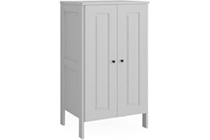 VitaliSpa Kinderkleiderschrank Weiß Ajaton - 70x121x53 cm aus Spanplatte - Kinderregal für Kinder und Teenager, praktische Lösung für gut organisierte Räume