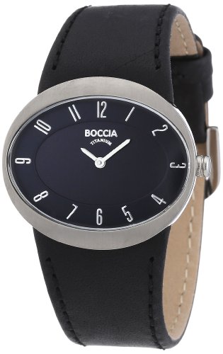 Boccia Damen-Armbanduhr Leder 3165-06 Boccia Damen-Armbanduhr Leder 3165-06