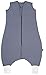 Produktbild Schlummersack Ganzjahres Schlafsack mit Füssen 2.5 Tog – Anthrazit - 12-18 Monate/80 cm