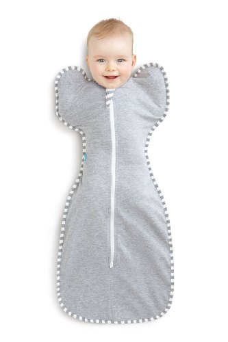 Baby swaddle grey medium 6/8kgs