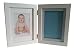 Baby Casting Impression Kit for baby handprint or footprint & White Frame