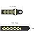 Produktbild 2019 Neuestes!!!Glowjoy Armband Kompatibel für Samsung Gear S3 Frontier Smartwatch,Wasserdicht Weiches Silikon Ersatzarmband - Zweifarbiges Uhrenarmband Silicagel Atmungsaktiv Sportarmband (E)