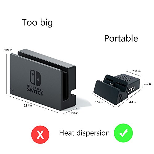 Scorel Nintendo Switch Dock Construido en Chip Light Compact Port til Reemplazo Perfecto para Nintendo Switch reviews Scorel Nintendo Switch Dock Construido en Chip Light Compact Port til Reemplazo Perfecto para Nintendo Switch