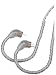 Produktbild MEILI (Gottheit TRN V10 V20 Kopfhörer, versilberte Upgrade Line 0,75 0,78 SE215 535 846 MMCX-Stecker, 0,75 mm