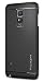 Produktbild Samsung Galaxy Hülle, Spigen® [Neo Hybrid] Doppelschichter Schutz [Metal Slate] 2-teilige Premium Handyhülle Schwarz Silikon TPU Schale + PC Farbenrahmen Dual Layer Schutzhülle für Samsung Galaxy Note 4 Case Cover - Metal Slate (SGP11119)