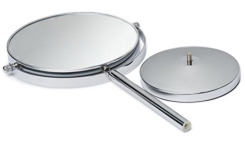 Mirrorvana 7-Zoll-Kosmetikspiegel, zweiseitig, 1- und 10-fache Vergrößerung - 4