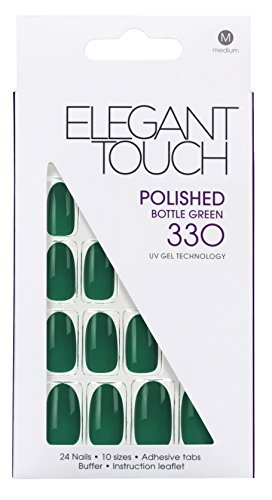 Elegant Touch Pre Polished Jewel Collection, Bottle Green Number 330