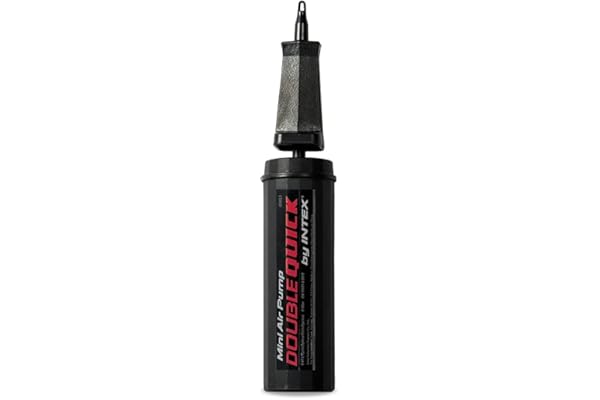 INTEX 69613 - Mini Gonfleur à Main - Double Action - Permet de gonfler et de Dégonfler