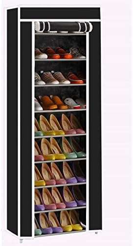 DUSTPROOF 10 TIER SHOES CABINET STORAGE ORGANISER SHOE RACK STAND HOLDS