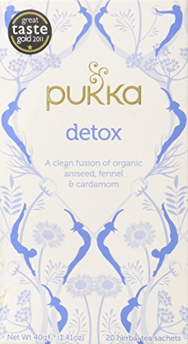 Pukka Organic Detox Tea - 20 Sachets, 40g