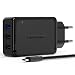 Produktbild Tronsmart Quick Charge 2.0 USB-Netzteil 42W 3-Ports Ladegerät Reise-Ladegerät (Ein 6ft 20AWG Micro-USB-Kabel im Lieferumfang enthalten)