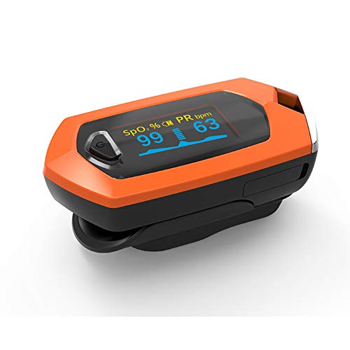 Preisvergleich Produktbild AIWULALA Oximeter, Fingerpulsoximeter, eingebauter Sauerstoffsättigungsmonitor für Lithiumbatterien