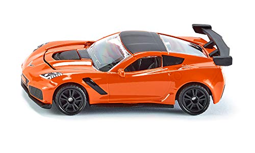 Siku 1534 Chevrolet Corvette ZR1 Spielzeugauto, orange thumbnail