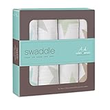 aden + anais 2033G Classic Swaddle Super Star – Scout, 4er pack - 2