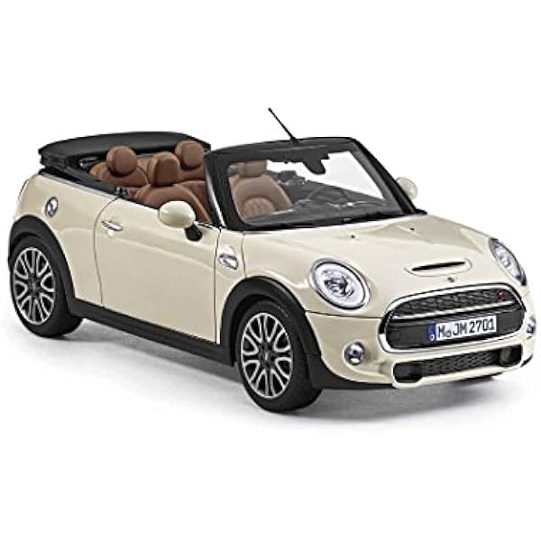 Mini Original Cabrio F57 Miniatur Pepper White 1 18 Modellauto Kollektion 18 Amazon De Auto
