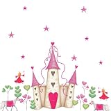 RoomMates - Riesenwandsticker Prinzessinnen-Schloss