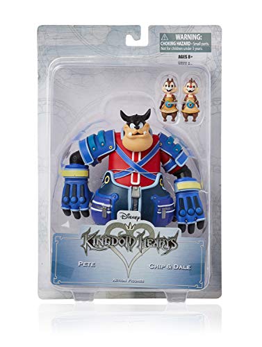 Kingdom Hearts Disney Figuras de Acción para Coleccionar, Juguetes Coleccionables para Adultos y Niños, Accesorios, Regalos para Niños Adolescentes Adultos (Pete y Chip & Chop)