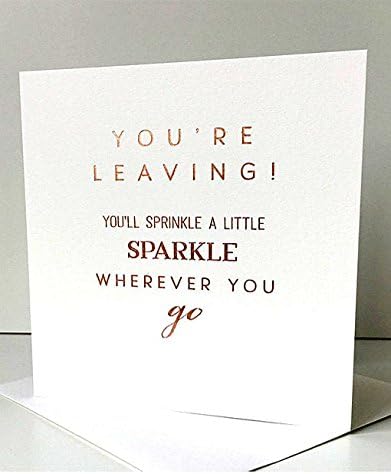 You're Leaving Cards by Megan Claire (PC32)