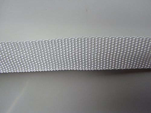 12 Meter Gurtband PP Bandbreite 20 mm, Bandfarbe weiß - 2
