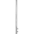 PremiumX Aluminium Mast Extension 100 cm, 50 mm, Holder with Cap