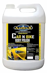 Amwax Car and Bike Body Polish (Can Pkg) 5 Litre