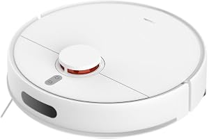 Xiaomi Robot Vacuum S40C, 2-in-1 Vacuum and Mop, 5000Pa Suction, Smart LDS Navigation, Auto Recharge, High-capacity Dustbin & Water Tank, App Remote Control, Works on Low Pile Carpets & Hard Floors
