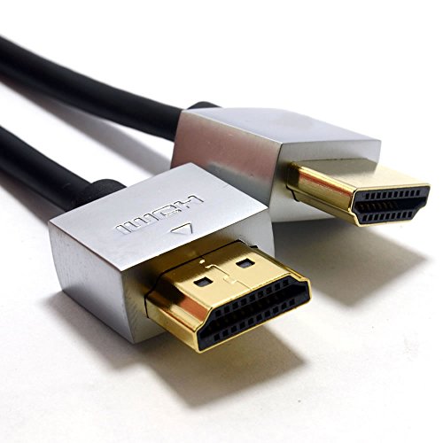 Ultra Schlank Verluste Profil HDMI 1,4 Hoch Geschwindigkeit Kabel Vergoldeten Für 3D TV 5 m