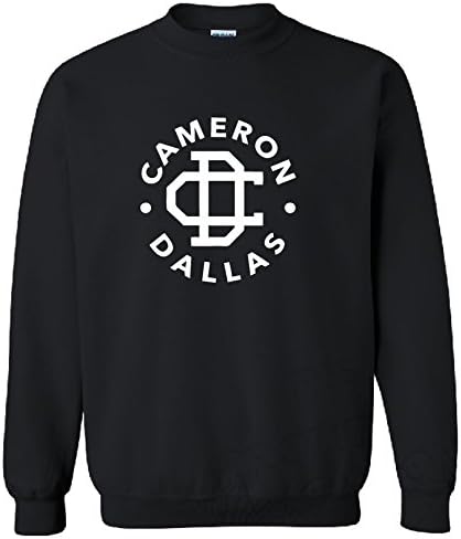 Cameron Dallas Vine Star Unisex Jumper Sweatshirt (Medium, Black)