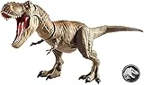 mattel fmb74 jurassic world chomp n roar mask velociraptor blue Cuanto más fuerte pulses el botón delantero, el dinosaurio morderá
