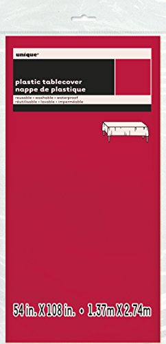 Tischd PVC Rot - 3