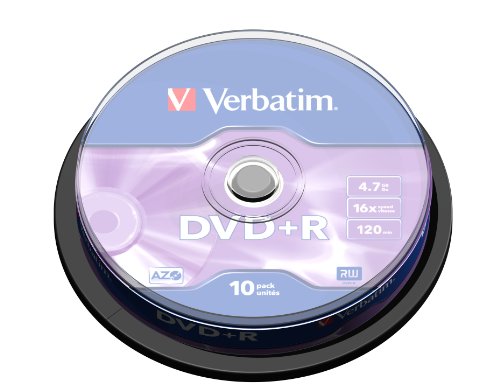 Verbatim DVD+R 16x Speed 10er Spindel DVD-Rohlinge - 2