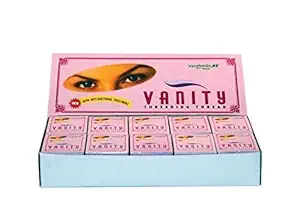 VANITY Eyebrow Threading Anti Bacterial Cotton Thread - Pack of 10 Rolls