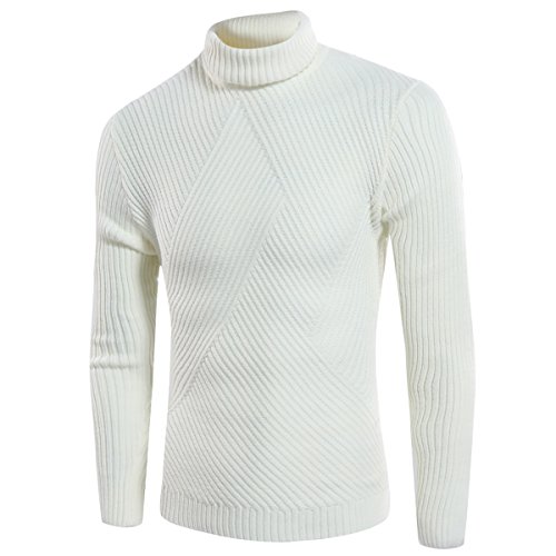 White cotton pullover sweater Clearance