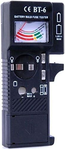 Allkit Battery, Bulb & Fuse Tester - Checks Power level of 1.5V and 9V Batteries & Fuse & Bulbs