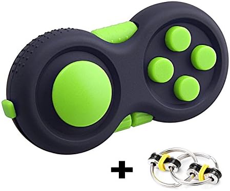 Fidget Dic Fidget Pad Fidget 9 Features Perfect For ADD, ADHD, Anxiety, Autism and Stress Relief