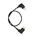 Price comparison product image Favrison 11.8inch/30cm USB Type C Cable for DJI Mavic Pro/Spark for USB-C Device Cellphone (Micro USB to Type C Data Cable)