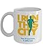 Produktbild Make Your Mark Design I Run San Francisco City, California Print Coffee & Tea Gift Mug, Souvenirs, Merchandise and Long Distance Marathon Running Themed Gifts for Men & Women Runners