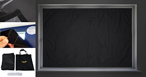 Blackout Buddy - Portable Blackout Blinds / Curtain for Home and Travel (Regular)