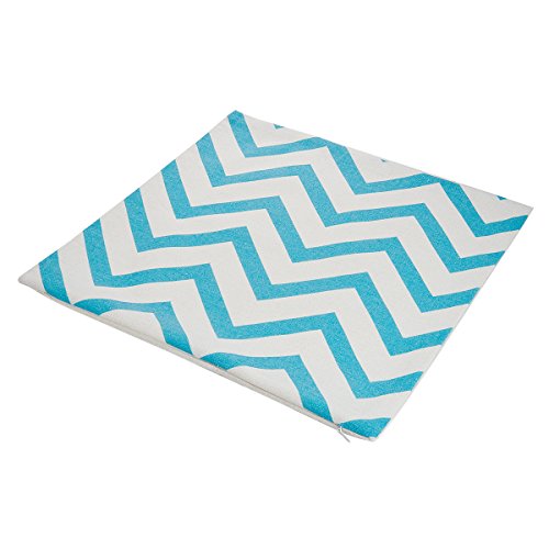 Avanzza 2er-Set Kissenhülle / Kissenbezug 40×40 cm in Türkis für Kissen, Sofakissen / Sofa Kissen und Dekokissen / Deko Kissen aus der Linie Decor Chic - 7