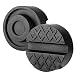 Produktbild OKBY Jack Pad - 5er Black Slotted Frame Schiene Boden Jack Disk Rubber Pad für Pinch Weld Side